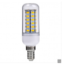 BOMBILLA LED MAZORCA CON CHIP SMD 8W  E14