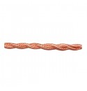 cable trenzado EXTIL tela 2x0.75mm( venda por  metro)  COBRE