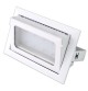 FOCO EMPOTRADO DE PARED RECTANGULAR 40W