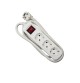 MULTIUSOS 3 BASES  SCHUKO CON INTERRUPTOR  3*1.5MM*3M   16A  MAX-3680W  CABLE 3M