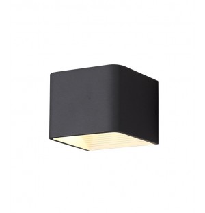 Aplique de pared NEGRO interior LED 5W 4000K