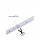 bobina de tira led doble 220v corte cada 20cm 120leds/m 50metros 24w/m SMD2835 3000k BLANCA calida（incluido conector）