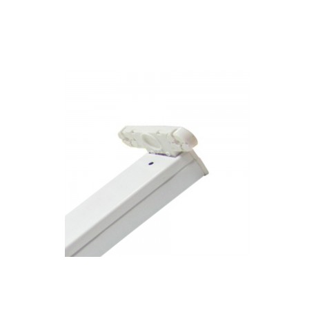 Regleta De Aluminio Para Tubo Led T8 120CM 2X18W