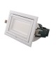 FOCO EMPOTRADO DE PARED RECTANGULAR 40W