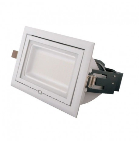 FOCO EMPOTRADO DE PARED RECTANGULAR 40W