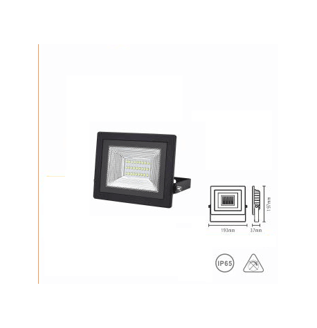 Foco Proyector LED Exterior 20W 6500K IP65