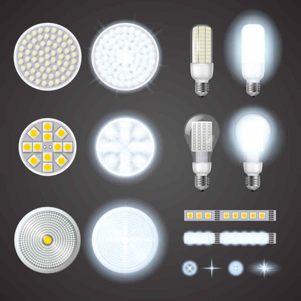 Distintas Luces LED, Tecnología LED