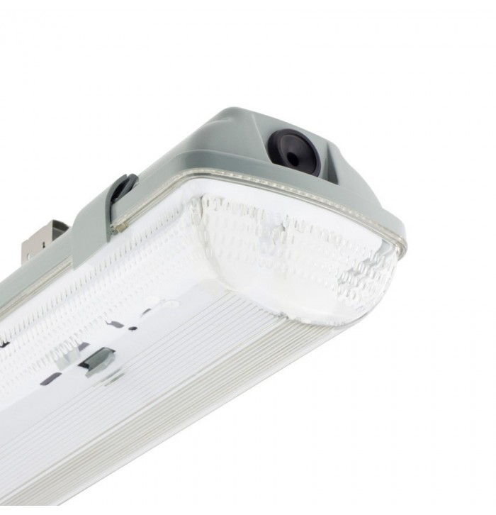 Pantalla Estanca Led Para T8 120CM 2X18W