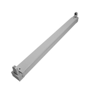 Regleta De Aluminio Para Tubo Led T8 60CM 1X9W