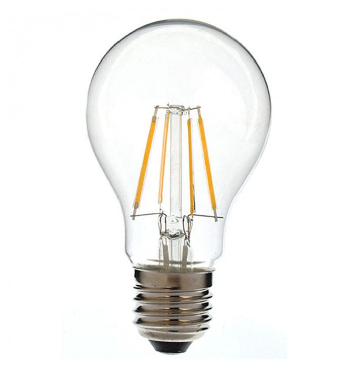 Bombilla Led  Vintage Bola Filamento  A60  4W E27