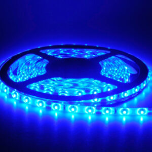 Tiras Led 12V Rollos De 5M 24W SMD3528  IP65 60LEDS AZUL