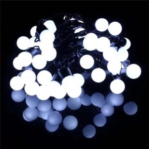 luces led guirnalda bolas 230V 5M exterior