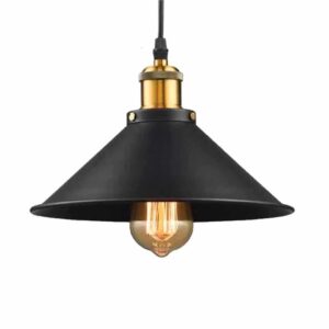 lampara colgante techo  negro   dedidas300