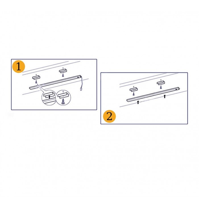 perfil aluminio superficiel para tira de led