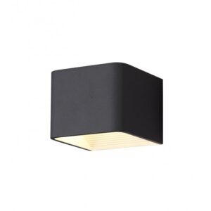 Aplique de pared NEGRO interior LED 5W 4000K