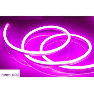 TIRA LED NEON 220V 9W (VENDA POR METROS) ROSA