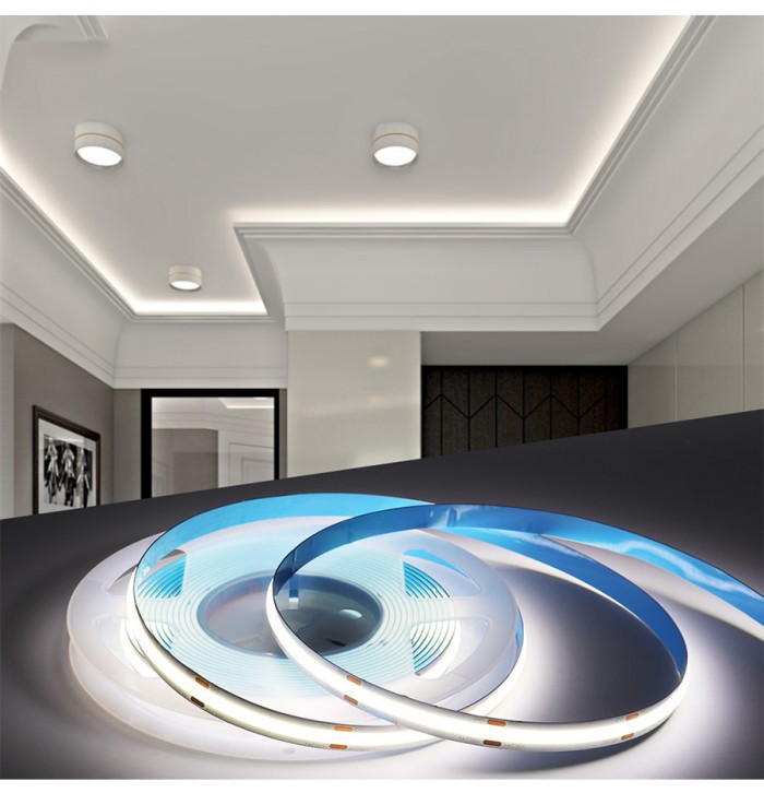 TIRA LED 24V COB 50W 320LED 5METROS/R