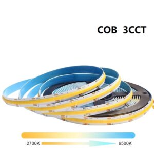 tira led  COB 24V CCT 2700K--6500K  10metros  560LEDS  10mm   Corte cada 2.5cm