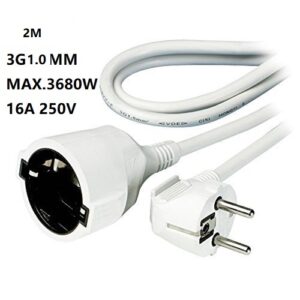 Cable alargador 2 metros  Manguera 3G1.0mm