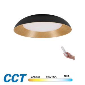 Plafon techo 36w  500mm  3CCT 6500k 4000k 3000k ajustable con mando