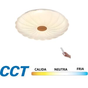 Plafon techo  3CCT con mando 6500k 4000k 3000k ajustable 54W  490mm