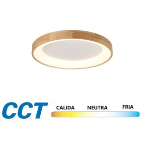 Plafon matera  techo 36w  380mm 3CCT con mando 6500k 4000k 3000k ajustable