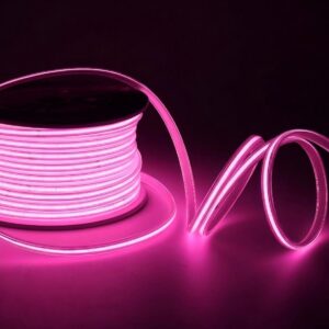 bobina tira led COB 220v ROSA 50metros 288leds corte cada 50cm INCLUIDO CONEXION