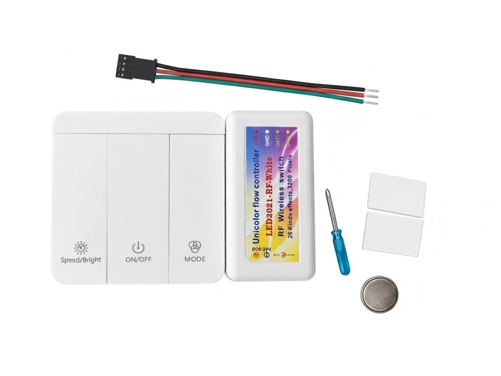 controlador para tira led 5V-24V flujo de agua,running water 50A