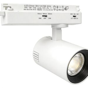 Foco led para cariil monofasico 20W/25W/30W  3CCT MARCO BLANCO