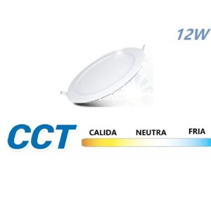 downlight  Redondo EMPOTRAR 12W 3CCT Ajustable 6500K 4000K 3000K  960LM