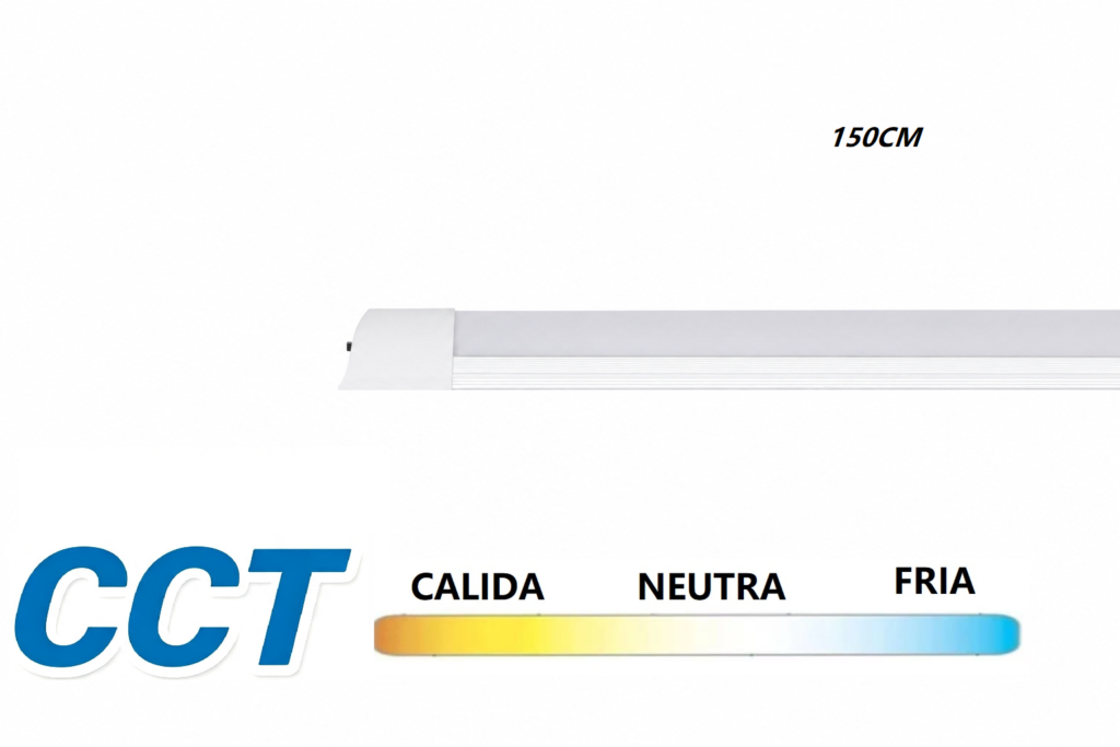 pantalla led/ regleta led  150cm 50w 3CCT ajustable 6500k 4000k 3000k  4500LM