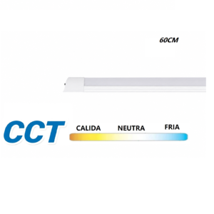 pantalla led/ regleta led 60cm 20w 3CCT ajustable 6500k 4000k 3000k 1800LM